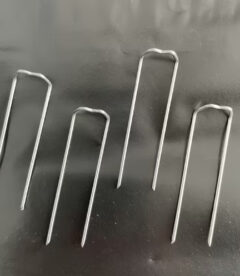 Spille Ferma Piante a Forma di U – Acciaio Antiruggine Grigio Argento per Rampicanti, Schiuma Floreale e Ghirlande