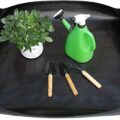 Tappetino Pieghevole Impermeabile 100×100 cm – Ideale per Trapianti, Rinvaso e Cura Piante Senza Sporcare
