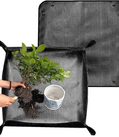 Tappetino Pieghevole Impermeabile 100×100 cm – Ideale per Trapianti, Rinvaso e Cura Piante Senza Sporcare